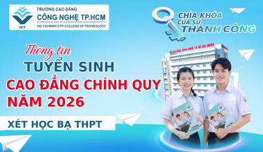 THÔNG BÁO TUYỂN SINH CAO ĐẲNG HỆ CHÍNH QUY NĂM 2026