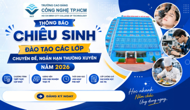 HCT THÔNG BÁO CHIÊU SINH ĐÀO TẠO CÁC LỚP CHUYÊN ĐỀ, NGẮN HẠN THƯỜNG XUYÊN NĂM 2026