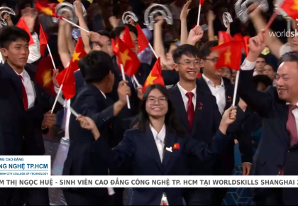 PHẠM THỊ NGỌC HUỆ – SINH VIÊN HCT ĐẠI DIỆN VIỆT NAM TRANH TÀI TẠI WORLDSKILLS SHANGHAI 2026