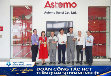 ĐOÀN CÔNG TÁC TRƯỜNG CAO ĐẲNG CÔNG NGHỆ TP. HCM THAM QUAN, KẾT NỐI DOANH NGHIỆP