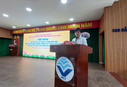ĐẢNG BỘ TRƯỜNG CAO ĐẲNG CÔNG NGHỆ TP. HCM TỔ CHỨC HỘI NGHỊ SƠ KẾT CÔNG TÁC ĐẢNG 9 THÁNG ĐẦU NĂM 2026