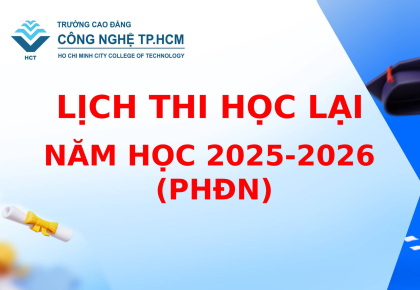 LỊCH THI HỌC LẠI NĂM HỌC 2025-2026  (PHĐN)