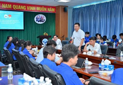 ĐOÀN THANH NIÊN TRƯỜNG CAO ĐẲNG CÔNG NGHỆ TP.HCM TỔ CHỨC TỌA ĐÀM - GIAO LƯU SINH VIÊN: " SINH VIÊN VỚI HOẠT ĐỘNG QUẢNG BÁ HÌNH ẢNH HOẠT ĐỘNG CỦA NHÀ TRƯỜNG ĐẾN VỚI HỌC SINH THPT"