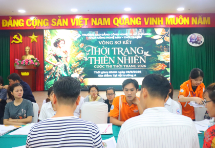 HCT _ VÒNG SƠ KẾT CUỘC THI THIẾT KẾ THỜI TRANG THIÊN NHIÊN