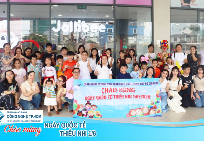 HCT TỔ CHỨC “NGÀY HỘI TUỔI THƠ 2026” – SÂN CHƠI Ý NGHĨA CHÀO MỪNG NGÀY QUỐC TẾ THIẾU NHI 1/6