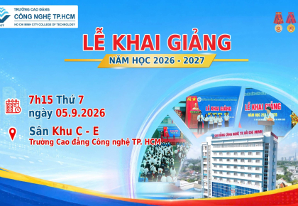THÔNG BÁO LỄ KHAI GIẢNG NĂM HỌC 2026 - 2027