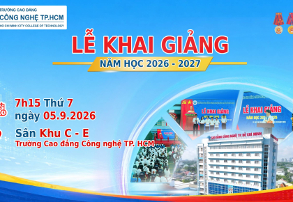 THÔNG BÁO LỄ KHAI GIẢNG NĂM HỌC MỚI  2026 - 2027