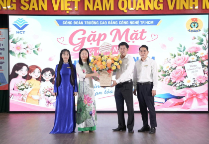 HCT TỔ CHỨC HỌP MẶT NỮ CÁN BỘ, VIÊN CHỨC, NGƯỜI LAO ĐỘNG NHÂN NGÀY PHỤ NỮ VIỆT NAM 20/10