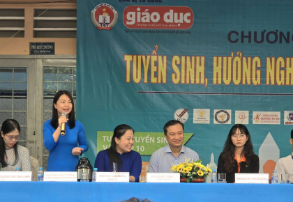 HCT – Tham gia tư vấn hướng nghiệp tại trường THCS Thái Văn Lung – Thủ Đức