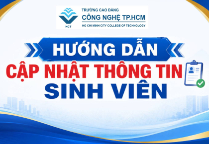 HƯỚNG DẪN CẬP NHẬT THÔNG TIN SINH VIÊN KHÓA MỚI 2026