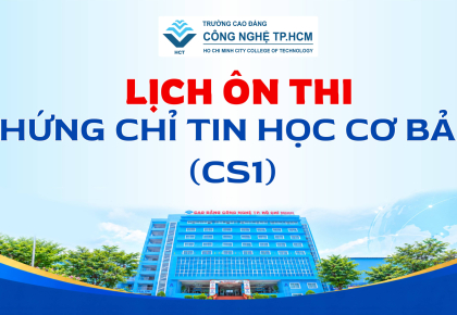 LỊCH ÔN THI CHỨNG CHỈ TIN HỌC CƠ BẢN (TRỤ SỞ CHÍNH) THÁNG 10 11