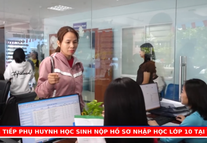 TRƯỜNG CAO ĐẲNG CÔNG NGHỆ THÀNH PHỐ HỒ CHÍ MINH ĐÓN TIẾP QUÝ PHỤ HUYNH & HỌC SINH NỘP HỒ SƠ NHẬP HỌC LỚP 10 