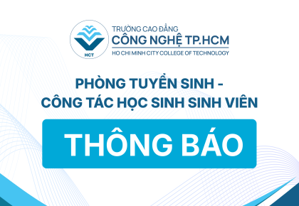 Thông báo, tuyển sinh Cao đẳng chính quy năm 2026, chương trình do Doanh nghiệp tài trợ 100% học phí