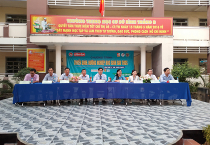  HCT TƯ VẤN TUYỂN SINH – HƯỚNG NGHIỆP TẠI THCS BÌNH THẮNG B