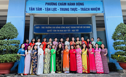 Trường Cao đẳng Công nghệ TP.HCM tổ chức nhiều hoạt động kỷ niệm 113 năm ngày Quốc tế Phụ nữ 8-3