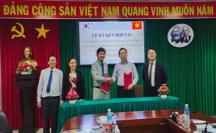 Lễ ký kết biên bản ghi nhớ với Trường Cao đẳng Công nghiệp Hyundei, Hàn Quốc