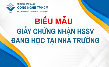 GIẤY CHỨNG NHẬN HSSV ĐANG HỌC TẠI NHÀ TRƯỜNG