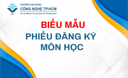 PHIẾU ĐĂNG KÝ  MÔN HỌC