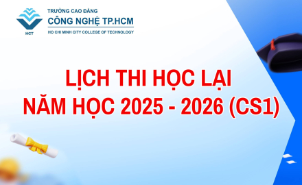 LỊCH THI HỌC LẠI NĂM HỌC 2025 - 2026 (CS1)