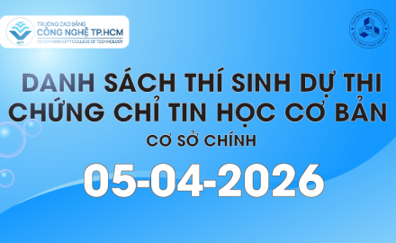 DANH SÁCH THÍ SINH DỰ THI CHỨNG CHỈ ỨNG DỤNG CNTT CƠ BẢN