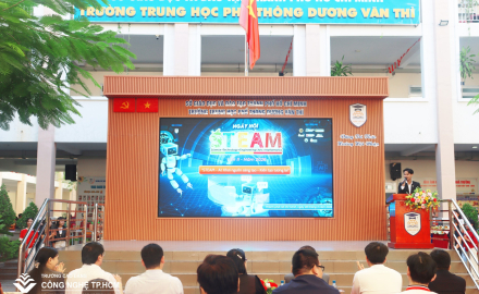 HCT TƯ VẤN TUYỂN SINH – NGÀY HỘI STEM TẠI TRƯỜNG THPT DƯƠNG VĂN THÌ 