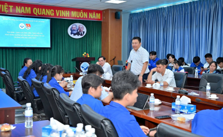 ĐOÀN THANH NIÊN TRƯỜNG CAO ĐẲNG CÔNG NGHỆ TP.HCM TỔ CHỨC TỌA ĐÀM - GIAO LƯU SINH VIÊN: " SINH VIÊN VỚI HOẠT ĐỘNG QUẢNG BÁ HÌNH ẢNH HOẠT ĐỘNG CỦA NHÀ TRƯỜNG ĐẾN VỚI HỌC SINH THPT"