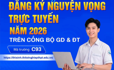 HƯỚNG DẪN ĐĂNG KÝ NGUYỆN VỌNG TRỰC TUYẾN TRÊN CỔNG BỘ GD & ĐT 2026 (Từ 02 tháng 7 đến 14 tháng 7)