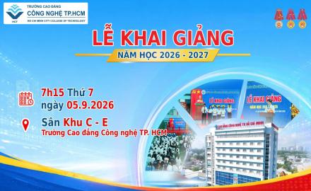 THÔNG BÁO LỄ KHAI GIẢNG NĂM HỌC 2026 - 2027