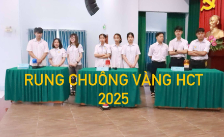 “RUNG CHUÔNG VÀNG HCT 2025”