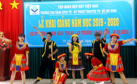 Lễ khai giảng năm học 2019 – 2020 và kỷ niệm 41 năm ngày thành lập Trường Cao đẳng Kinh tế – Kỹ thuật Vinatex TP. Hồ Chí Minh