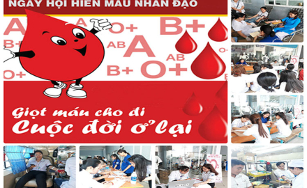 “Hiến máu tính nguyện” nghĩa cử cao đẹp của Sinh viên VETC