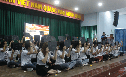 Vòng chung kết hội thi rung chuông vàng năm 2019, chủ đề “sinh viên vetc tự tin, tỏa sáng”