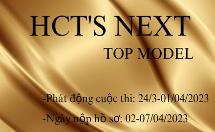 Trường Cao đẳng Công nghệ Tp. HCM, Phát động cuộc thi người mẫu HCT’S NEXT TOP MODEL 2023