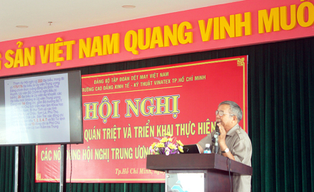 Hội nghị Học tập, quán triệt và triển khai thực hiện các nội dung hội nghị trung ương 8, khóa xii của Đảng