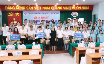 Cuộc thi “Sinh viên và Pháp luật lần thứ IX” tại Trường Cao đẳng Công nghệ TP. HCM