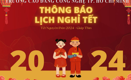 Thông báo nghỉ Tết Dương lịch và Tết Nguyên đán 2024