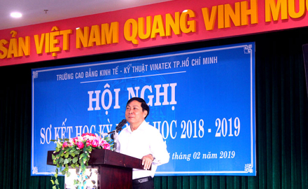Hội nghị sơ kết học kỳ I và triển khai phương hướng, nhiệm vụ học kỳ II năm học 2018-2019.