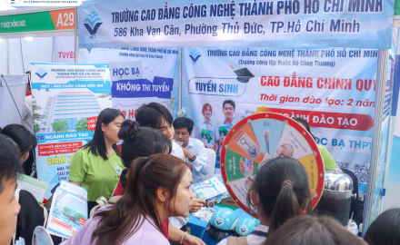 HCT tham gia ngày Hội tư vấn hướng nghiệp – Xét tuyển ĐH, CĐ năm 2026