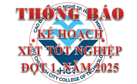 Thông báo, Kế hoạch xét tốt nghiệp đợt 1, năm 2025