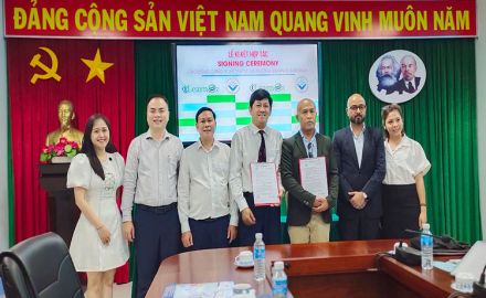 Lễ ký kết biên bản ghi nhớ với Trường iLearn OZ, Australia