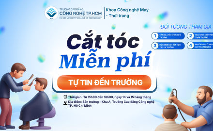 Cắt tóc miễn phí – Tự tin đến trường