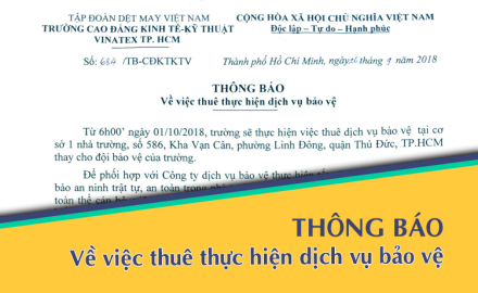Thuê thực hiện dịch vụ bảo vệ