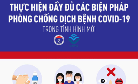Thông báo về việc phòng chống dịch bệnh Covid – 19 trong tình hình mới