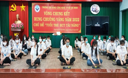 Vòng chung kết hội thi rung chuông vàng năm 2022,  chủ đề “Tuổi trẻ HCT tài năng”