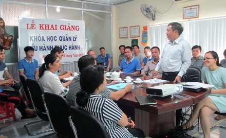 Khai giảng khóa đào tạo “Điều hành thực hành”