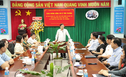 Lễ ký kết hợp tác giữa Trường Cao đẳng Kinh tế – Kỹ thuật Vinatex TP. Hồ Chí Minh và Trường Khoa học Kỹ thuật Song Hỉ, Tuyền Châu -Trung Quốc