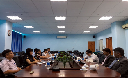 Viện Công nghệ Thời trang Quốc gia (NIFT) thuộc Bộ Dệt May, Chính Phủ Ấn Độ đến thăm và làm việc với Trường Cao đẳng Kinh tế – Kỹ thuật Vinatex TP. Hồ Chí Minh.