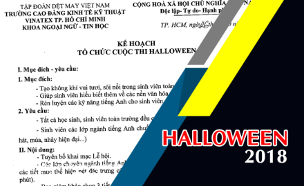 Kế hoạch tổ chức cuộc thi Halloween