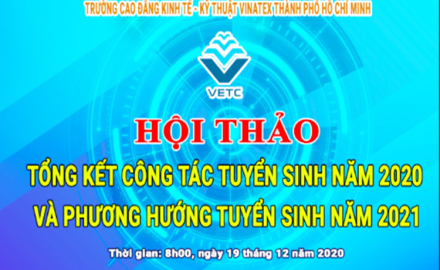 Hội thảo “Các yếu tố ảnh hưởng đến công tác tuyển sinh năm 2020 và giải pháp cho năm 2021″