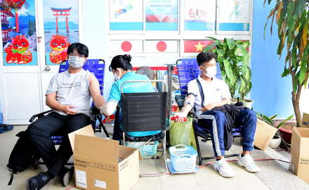 Đoàn Thanh niên HCT tổ chức “Chương trình hiến máu tình nguyện năm 2023”